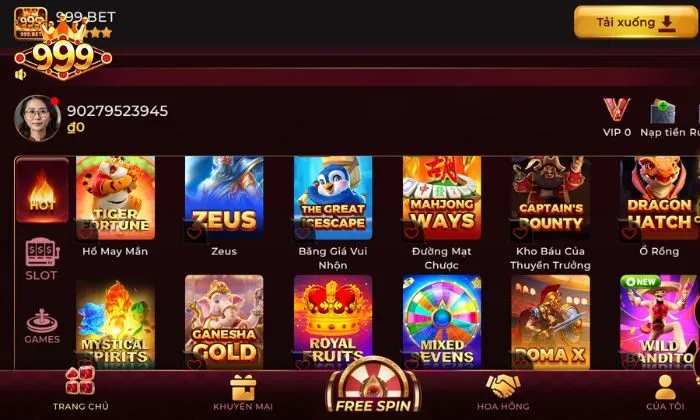 999BET là cổng game online được cấp phép bởi các cơ quan uy tín