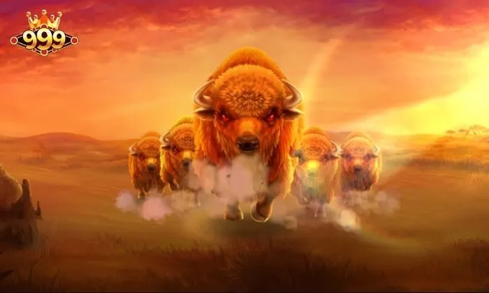 Nổ hũ Charge Buffalo lấy ý tưởng từ chuyến thám hiểm của bò hoang tại vùng đất Bắc Mỹ
