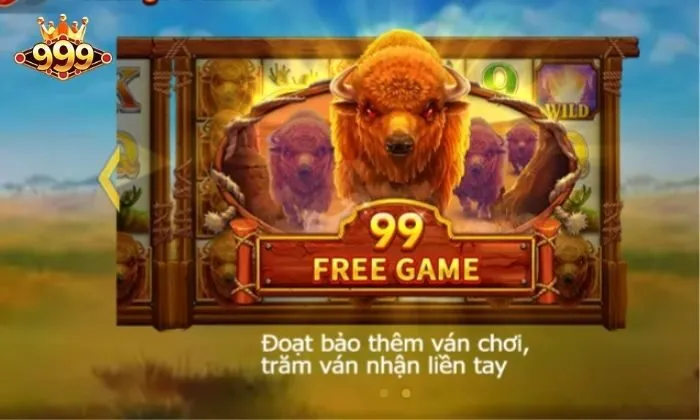 Biểu tượng Scatter trong Charge Buffalo là biểu tượng đồ xu bò vàng