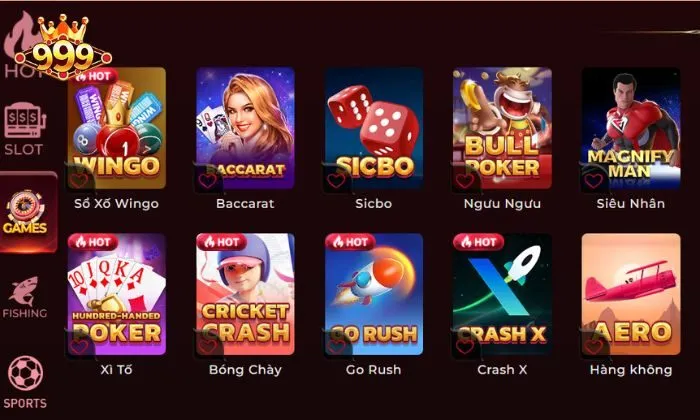 999BET là điểm đến hấp dẫn của đông đảo người chơi
