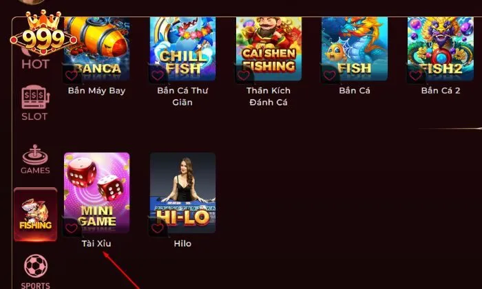 Tham gia ngay tài xỉu tại 999BET
